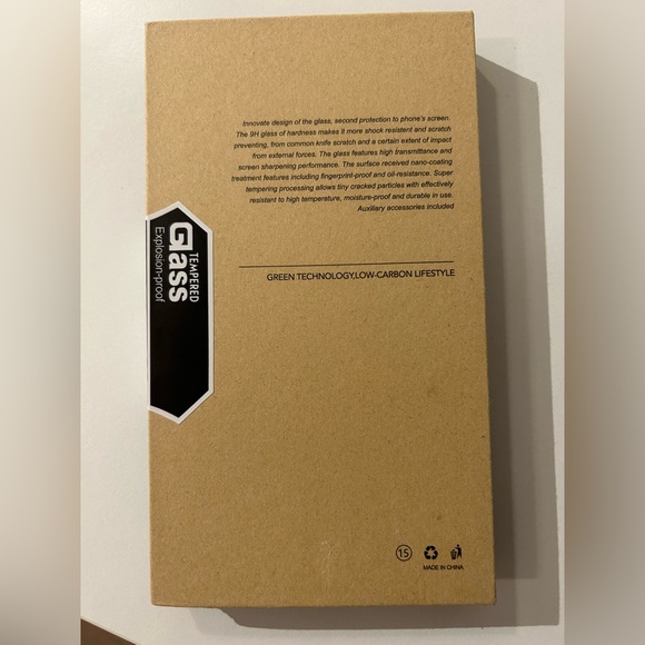 iPhone 15 pro screen protector, camera lens protector, tempered glass - Picture 2 of 13